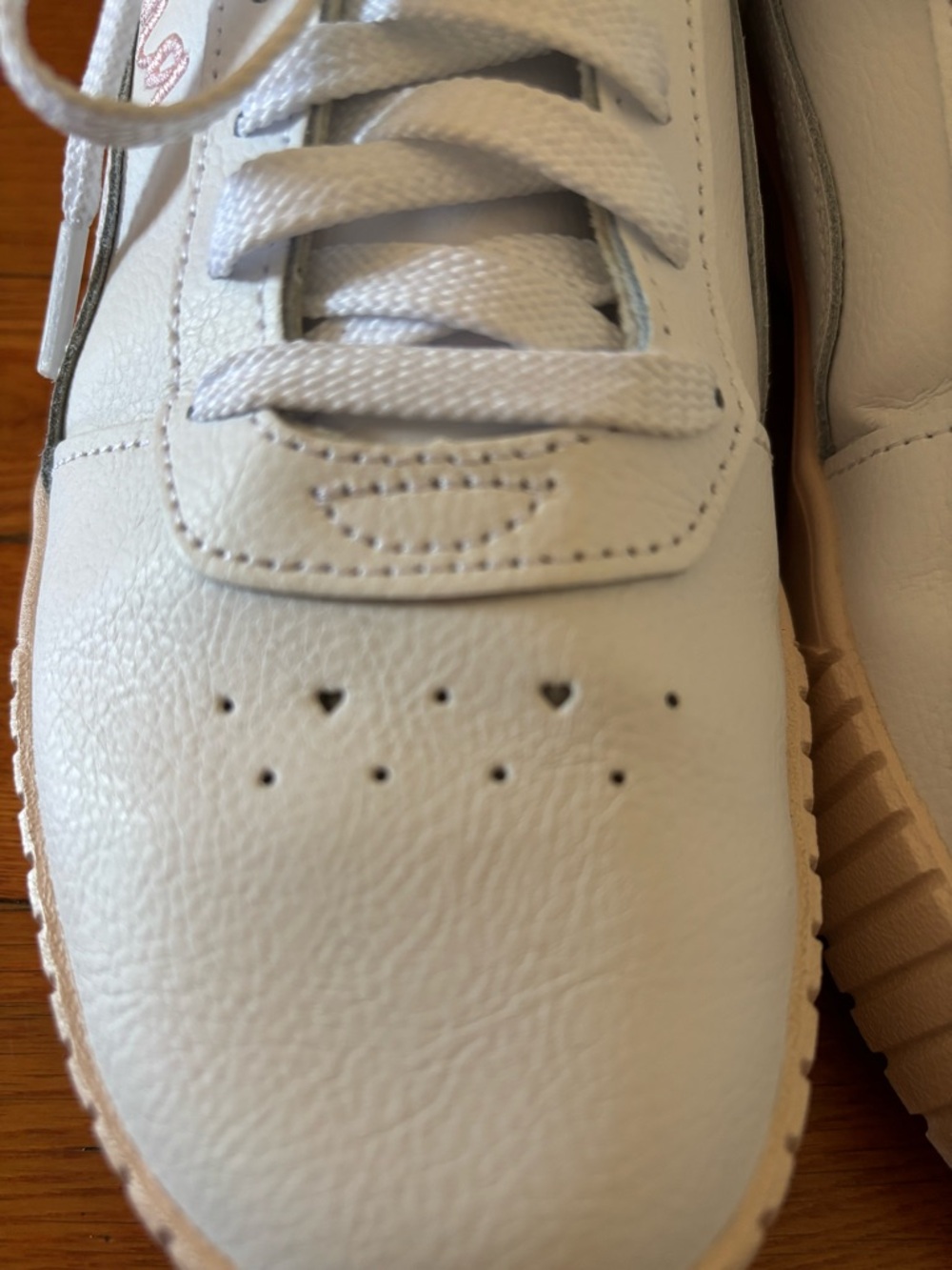 Pink and White Puma Sneakers - Picture 10 of 10